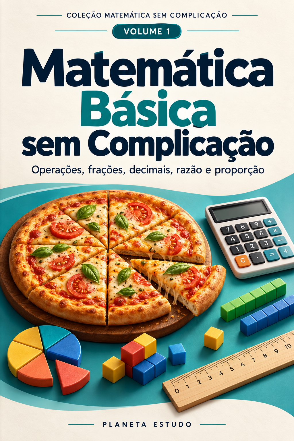 Capa original do livro Matemática Básica sem Complicação